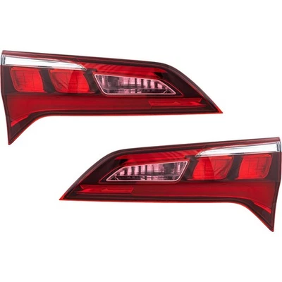 Juego de luces traseras halógenas para Acura RDX 2016-2017 interior transparente/rojo con bombillas 2 piezas Foto 1 de 4