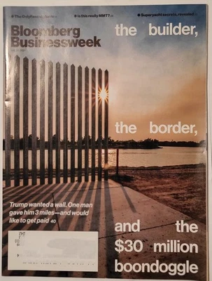 Bloomberg Businessweek Magazine July 5 2021 - Border Wall Boondoggle - Image 1 of 2