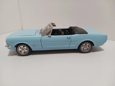1:18 "1965 Ford Mustang" Convertible in Baby Blue (Silver Blue Metallic)? Revell - Image 1 of 4
