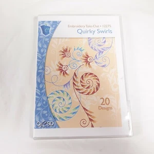 Bordado Take Out Quirky Swirls 20 Diseños Stock Design Pack CD 12275 - Imagen 1 de 4