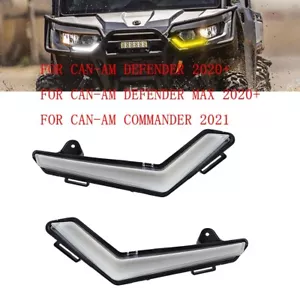 For Can-Am Defender MAX 2020+ Commander LED Light Turn Signal Signature Lamp - Foto 1 di 11