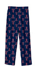 Pantalon pyjama logo MLB Boston Red Sox Boys' Team - Neuf avec étiquettes - Bleu - C246