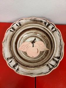 1950er Vreni Santa Anita Ware California Pottery Apfelrosa 10,5" Servierschüssel - Bild 1 von 5