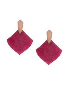 💖🌟Nuevo con etiquetas Pendientes colgantes Kendra Scott Astoria en jade granate🌟💖 - Imagen 1 de 7