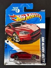 HOT WHEELS FASTER THAN EVER 12 ASTON MARTIN DBS - LONG CARD