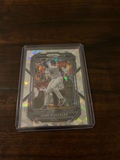 2023 Prizm Baseball Juan Gonzalez PULSAR Refractor Parallel Texas Rangers #86