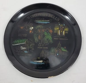 VINTAGE ~ WISCONSIN DELLS (Landmarks) - Souvenirteller von Arrow/Japan - Bild 1 von 10