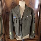 WW2    2 nd ARMORED DIVISION WOOL IKE JACKET BASE dated 1944
