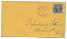 Us Scott #115 Tied To Cover Circle H/S Dayton, Oh June 30 Dept Of Interior Dc
