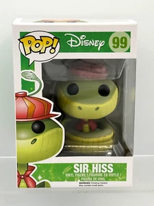 Funko Pop! No. 99 Sir Hiss Disney Robin Hood New In Box - Picture 1 of 18