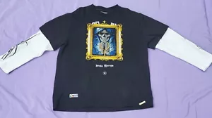 Very Rare Brand Shirt Long Sleeve Men's XL Streetwear Skater Boy Eboy 2fer - Picture 1 of 13
