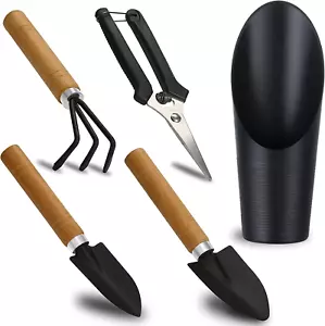 5Pcs Succulent Tools Set, Pruning Scissors, Gardening Kit for Plants & Bonsai - Picture 1 of 12