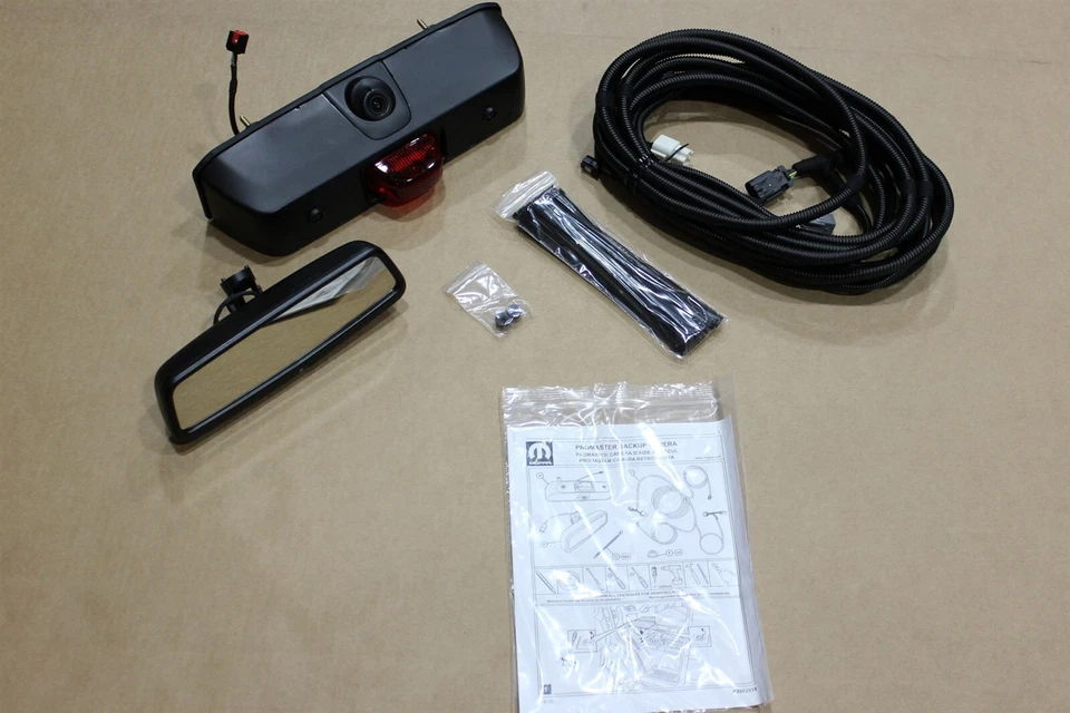 Cámara de reversa trasera 14-16 Ram ProMaster 82214220 monitor de cámara de estacionamiento OEM de fábrica Foto 1 de 4