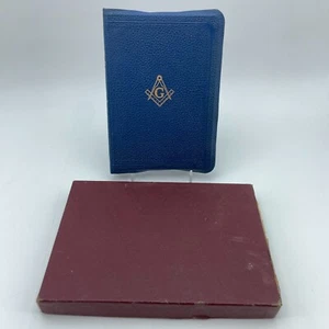 Holy Bible Masonic Edition 1957 The World Publishing Company USA Made Freemason - Picture 1 of 13