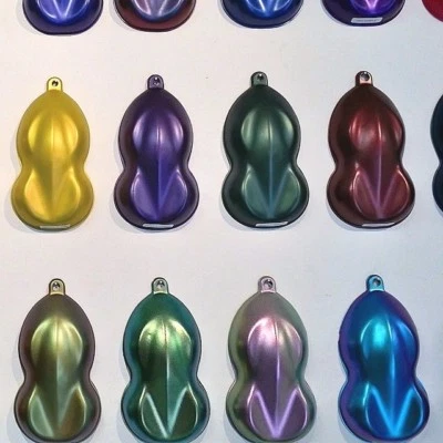 Colourshift Shifting Chameleon Flip Dip Pearl Pigment Powder for paint plastidip - Image 1 of 3