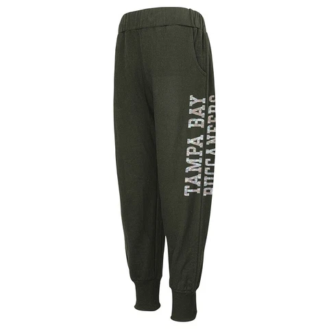Tampa Bay Buccaneers NFL Team Color Shimmering Harem Pants Girls Youth Cover