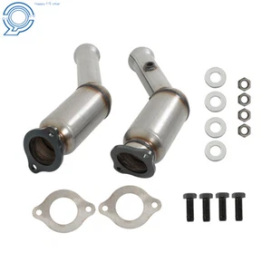 Front Left & Right Catalytic Converter Fit For Ford Mustang 2011-2014 5.0L - Picture 1 of 10