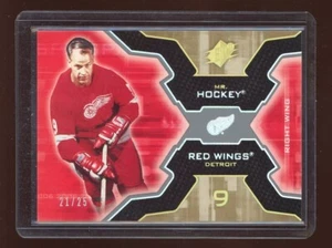 2006-07 SPx Spectrum #34 Gordie Howe 21/25 *S4920 - Picture 1 of 2
