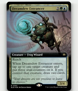 FOIL - MTG Dreamdew Entrancer (Extended Art) #365 - Bloomburrow - Picture 1 of 1