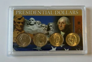 Presidential Dollar 4 Coin Set - Bild 1 von 2