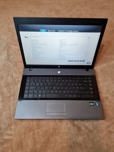 HP 625 15.6" Laptop AMD Turion II Dual Core P540 2.4GHz NO Hdd Power On Tested  - Picture 1 of 20