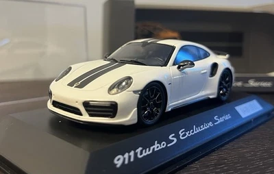 Porsche 911 Turbo S Exclusive Series 1 43 991.2 Spark White ! - Immagine 1 di 4