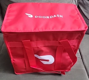 DOORDASH Delivery Hotbag Tote Food Insulated NEW LIMITED EDITION REWARD STYLE - Picture 1 of 11