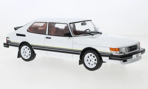 1 : 18 Diecast Model of SAAB 900 Turbo White, Rally!  New ! - Image 1 of 4