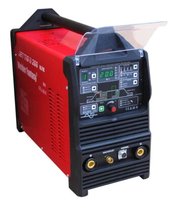 Inverter Schweißer JET TIG II AC/DC 200 IGBT PFC HF Lift-Arc PULSE VRD IGBT - Bild 1 von 4