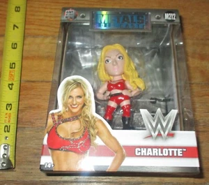 2017 WWF WWE Jada Toys Queen Charlotte Flair Die cast Metals Wrestling figure - Picture 1 of 4