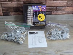 Puzz-3D Miniature Leaning Tower of PIsa Puzzle 64 Pc 1997 Milton Bradley Wrebbit - Picture 1 of 10