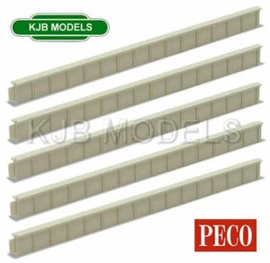 NUEVO EN CAJA N Gauge Peco NB-27 Borde de plataforma, tipo concreto (5 piezas) - Imagen 1 de 2