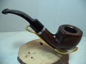 PIPA PIPE POLO IN RADICA BRIAR SMOOTH FREE STYLE 74 MADE IN ITALY NEW - Picture 1 of 6