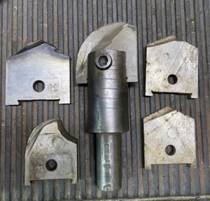 C Series Spade Drill Inserts And Shop Made Shank Machinist Tool 1-3/4” 1-11/16” - Picture 1 of 10