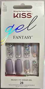KISS gel FANTASY ♦ Nails ♦ 86794 ♦ FL07C ♦ L Long ♦ Kunstnägel - Bild 1 von 2