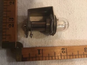 One Vintage Clear Dome Dash Panel, RADIO Instrument Gauge Pilot Light - Picture 1 of 4