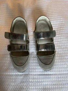 MAX MARA Women's MM34 Leather Sneakers $495 NIB - Picture 1 of 8