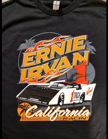 Retro Throwback Ernie Irvan T-shirt Cover