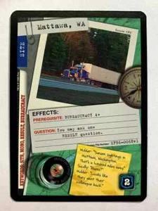 MATTAWA, WA 1996 X-Files CCG Common HP #XF96-0068 v1 - Picture 1 of 2