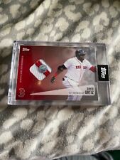 2021 Topps Now David Ortiz Patch Relic Baseball Card #BOS6A 04/25