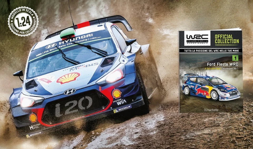 WRC Rally COLLECTION 1/24 Hachette - Da 20€ al pezzo ENTRA E SCEGLI PROMO - Immagine 1 di 1