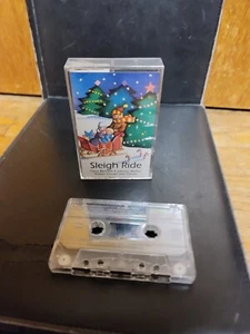 Sleigh Ride Cassette Tape Christmas Music 1992 Sony holiday Nelson VTG - Picture 1 of 8