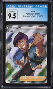 2020 POKEMON SWORD & SHIELD CHAMPION'S PATH FULL ART HOP #73 CGC 9.5 GEM MINT - Picture 1 of 2