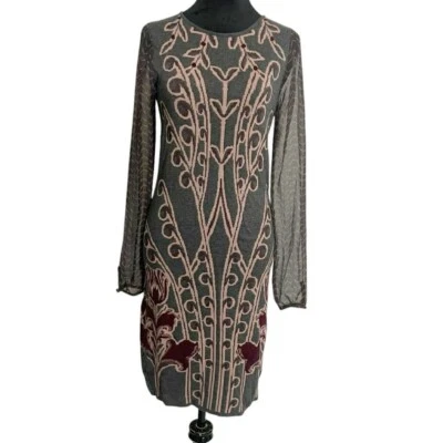 Anthropologie Knitted & Knotted Size XS Long Sleeve Dress Classy - Image 1 of 4