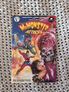 Mr. Monster Attacks! 1 1992 Tundra Stearn Dorman Shipped Bagged And Boarded Nice - Picture 1 of 7