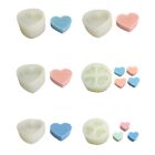 Easy to Use Heart Silicone Molds Soap Cake Making Mold for DIY Projects