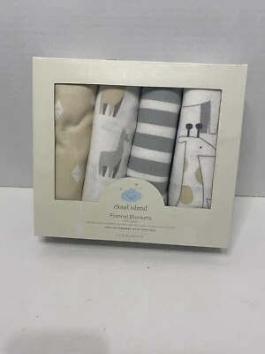 Mantas de franela Cloud Island 4 100 % algodón Foto 1 de 2