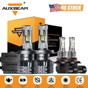 For Toyota RAV4 2001-2005 4X AUXBEAM Canbus 6500K LED Headlight + Fog Lights Kit - Picture 1 of 12
