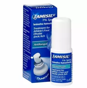Lamisil Athlete's Foot Spray 15ml - Antifungal 1% Jock Itch - Free Delivery - Picture 1 of 1