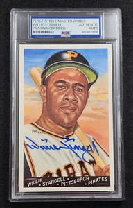 WILLIE STARGELL Signed Perez Steele LE Master Works-PIRATES-HALL OF FAME-PSA - Picture 1 of 4
